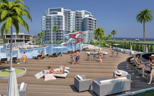 iskele long beach satilik 1+0 studio direk mal sahibinden