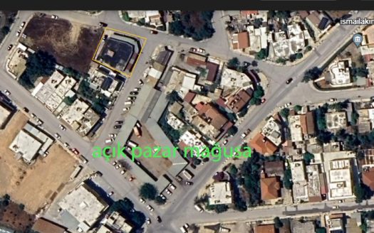 Gazimağusa açık pazar yanı satılık komple bina