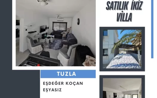 3+1 SATILIK İKİZ VİLLA