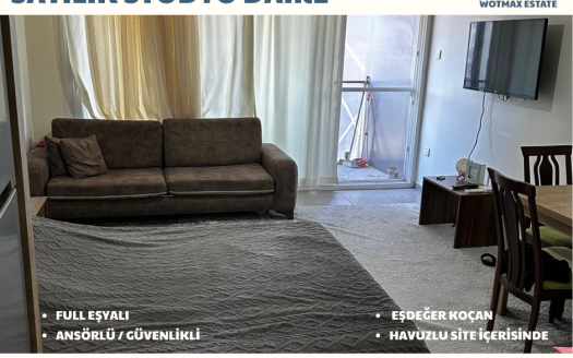 MAĞUSA SAKARYA BÖLGESİNDE SATILIK STÜDYO