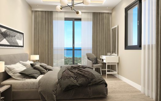 İskele Long Beach 1+1 60 m2, 2+1 75  m2