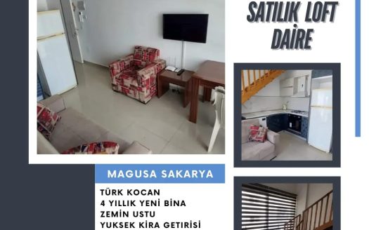 1+1 LOFT SATILIK DAIRE