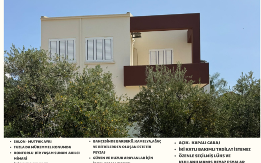 SATILIK 3+1 MÜSTAKİL DUBLEX VİLLA