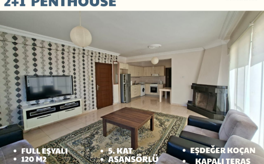 SAKARYA BÖLGESİNDE SATILIK 2+1 PENTHOUSE